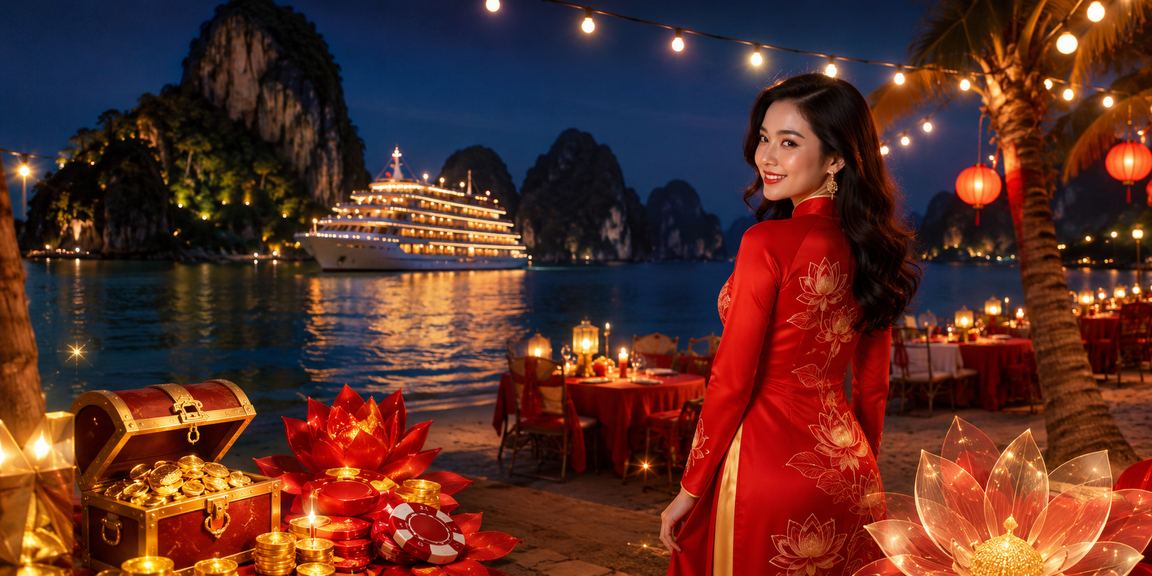 Du khách và người địa phương tại Hạ Long tham gia giải trí casino trực tuyến qua 905