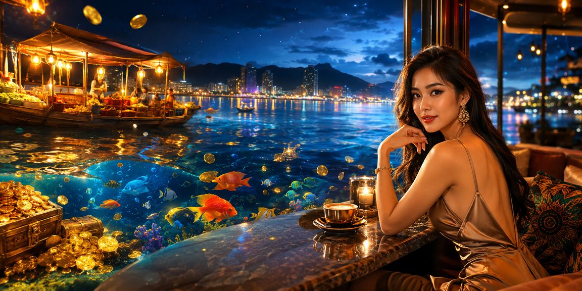Người dùng tại Nha Trang trải nghiệm cá cược trực tuyến tại quán cà phê địa phương trên điện thoại